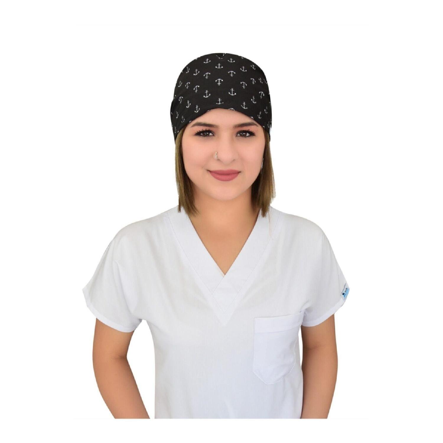 

Unisex Black Capa Patterned Doctor Nurse Cook Bones сірий колір