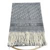 New Letter Printed Warm Women's Scarf Winter Imitation Cashmere Tassel Long Shawl