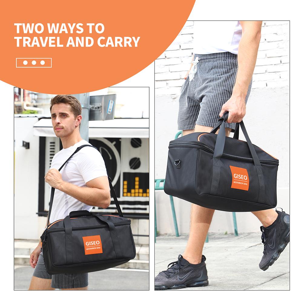 Oxford Cloth Speaker Bag Case Adjustable Strap Waterproof Bluetooth-compatible Speaker Storage Case for JBL BOOMBOX 3/BOOMBOX 2