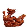 Solid Wood Dragon Ornament - Zodiac Dragon Home Décor Gift