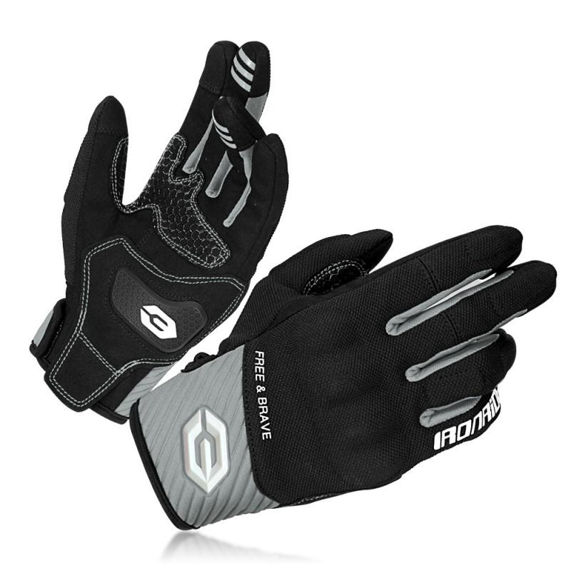 Motorcycle Gloves Full Finger Breathable Outdoor Riding Men Women With Touchscreen Compatibility