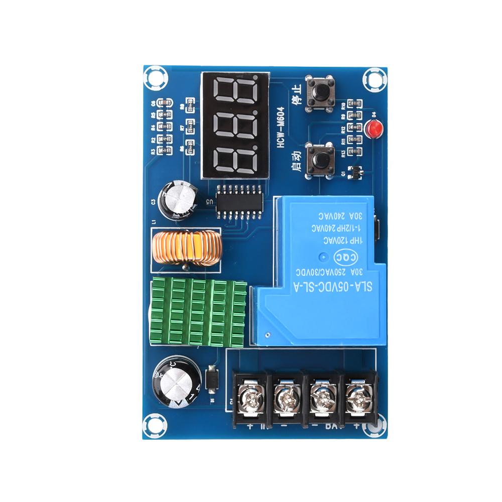 XH-M609 Low Voltage Disconnect Switch Cut Off 12V 24V 36V Digital LED Display Over-Discharge Protect for 12-36V Lithium Battery