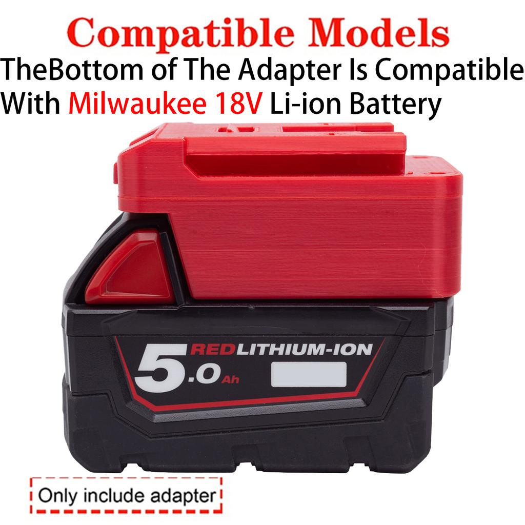 Adapter Converter For Bosch 18V Li-ion Tool To Milwaukee 18V Li-ion Battery Adapter Converter Power Tool Accessory