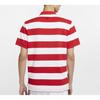 Nike Sportswear Swoosh Striped Short Sleeve Polo Shirt Men Tops Red White CJ4910-657