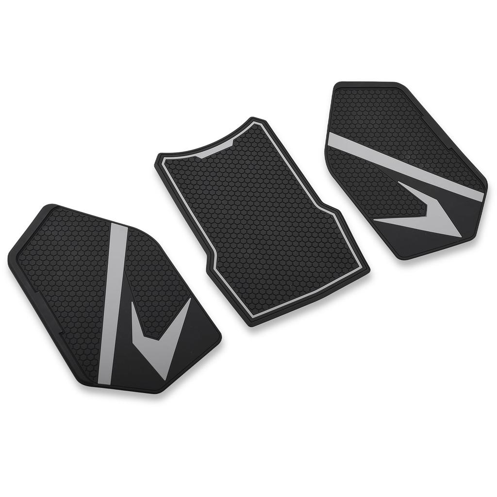 BYEMTTY Traction Pad Tank Kit for Suzuki V-Strom 250 (All Models) (Gray)