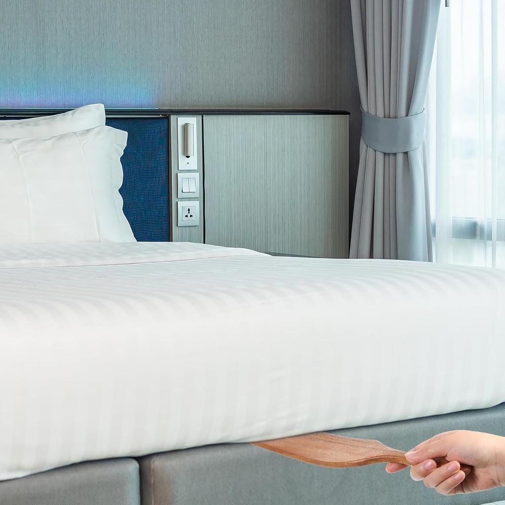 Mattress Lifter Bed Sheet Tool, Wooden Mattress Tucker Paddle Bed Making Tool, Bedsheet Tucker for Effortless Sheet Changes
