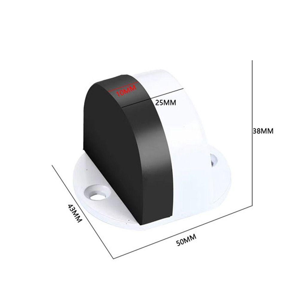 New Stainless Steel Door Stopper Non Punching Anti-collision Door Suction Nail-free Hardware Door Holder Furniture
