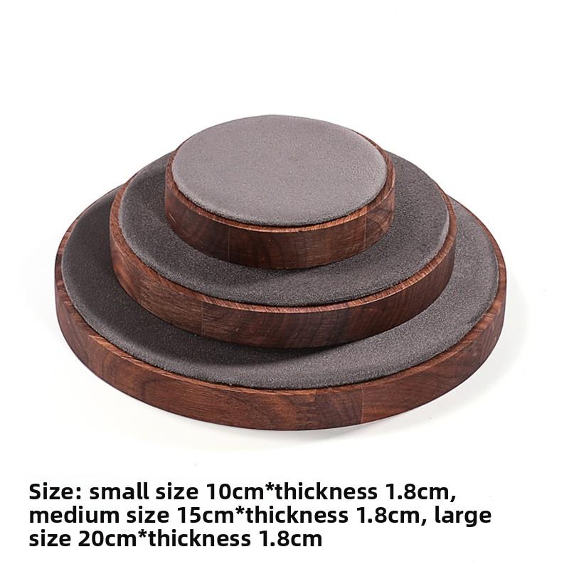 Walnut Jewelry Display Prop Set Combination Bracelet Display Stand Jewelry Display Stand Necklace Display Stand