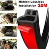 10M Door Trunk Strip Seal Rubber Weather L-Shape Strip Edge Car Accessory 393.7"