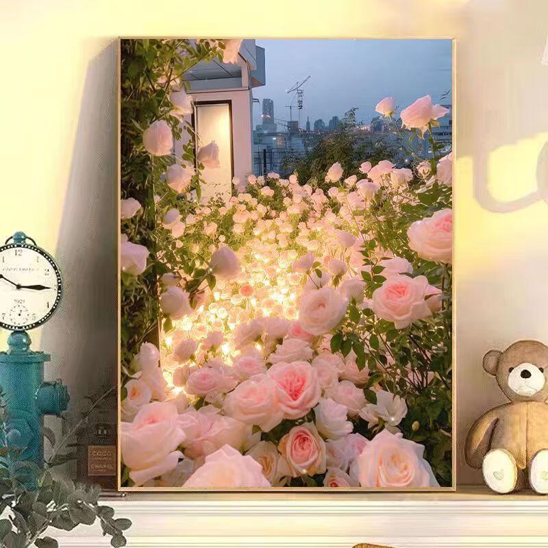 DIY Floral Digital Oil Painting Kit