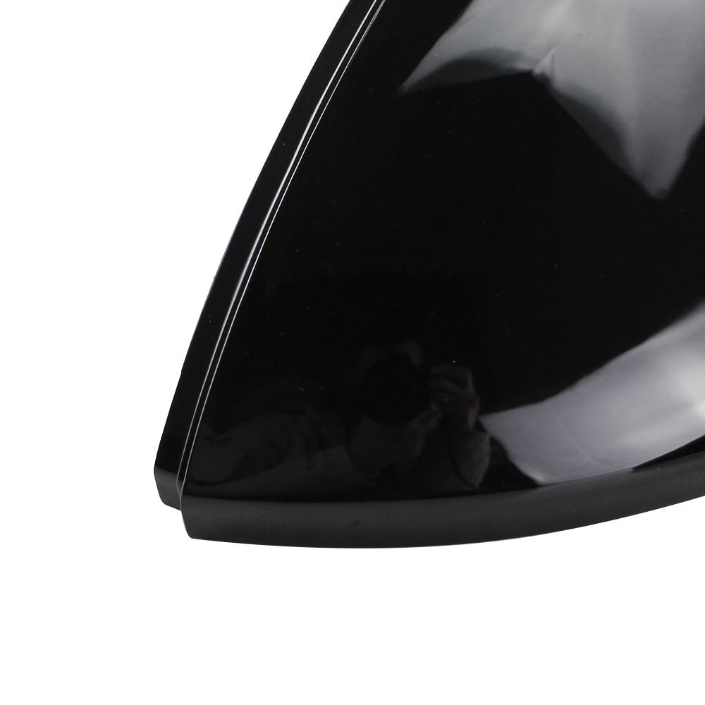 2pcs Rearview Mirror Cover Wing Side Mirror Caps Glossy Blackc/ Carbon Fiber Pattern for VW GOLF 7 MK7 MK7.5 GTI R GTE GTD 2013 - 2020 Car Accessories