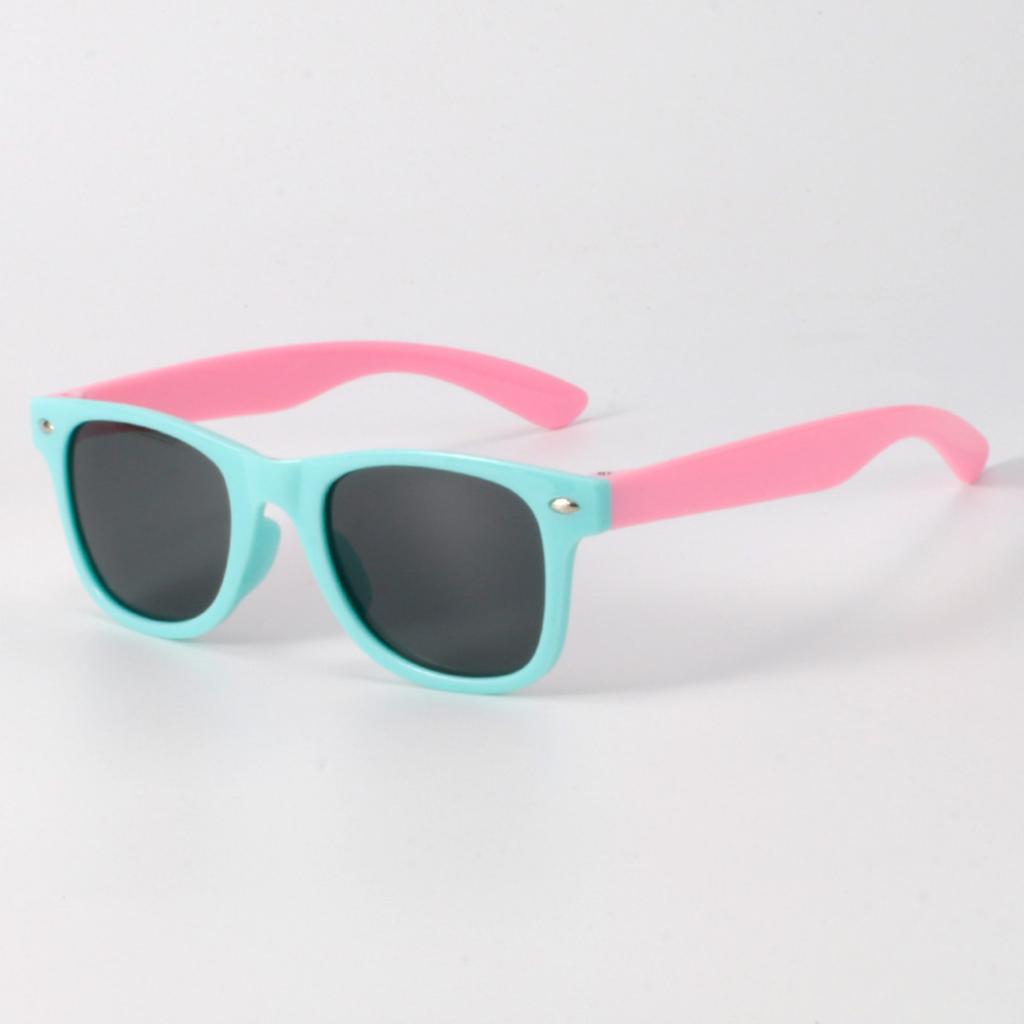 Kids Sunglasses Lightweight Frame UV Protection Polarized Lens Windproof Dustproof Durable Design for Children Outdoor Activities
