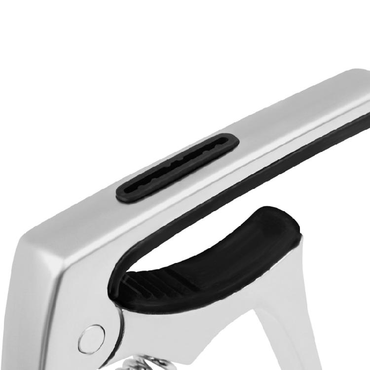 Guitar Capo Adjustable Guitar Capo Tuning Tone Clip with 3Pcs Guitar Plectrums