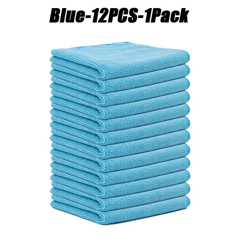 5/10/20PCS Kitchen Towel Ultra-fine Fiber Light Gray Cleaning Cloth Set Absorbent Soft and Stain-removing Cloth