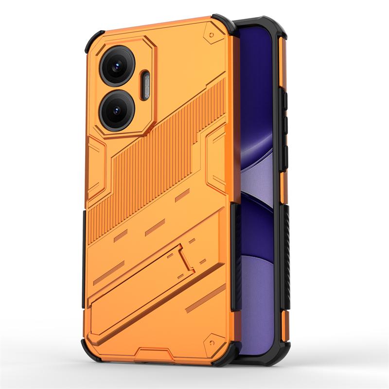 Phone Holder Case For Xiaomi Poco F7 Case Shockproof Anti-knock Armor Full Back Cover For Poco F7 Case For Poco F7 Ultra F7 Pro