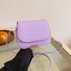 Niche design sense bag women's new Korean version shoulder messenger bag cute contrasting color jk small square bag