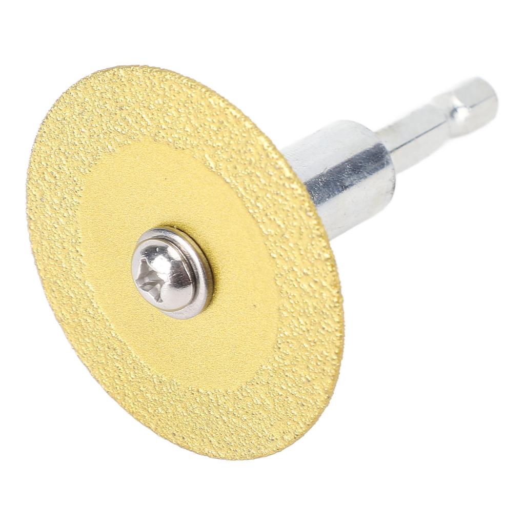 Diamond Cutting Blades Wheel with 1 4 Inch Hex Shank Carbon Steel Rotary Tool Cutting Disc for PVC Pipe Cutter 6cm Pole