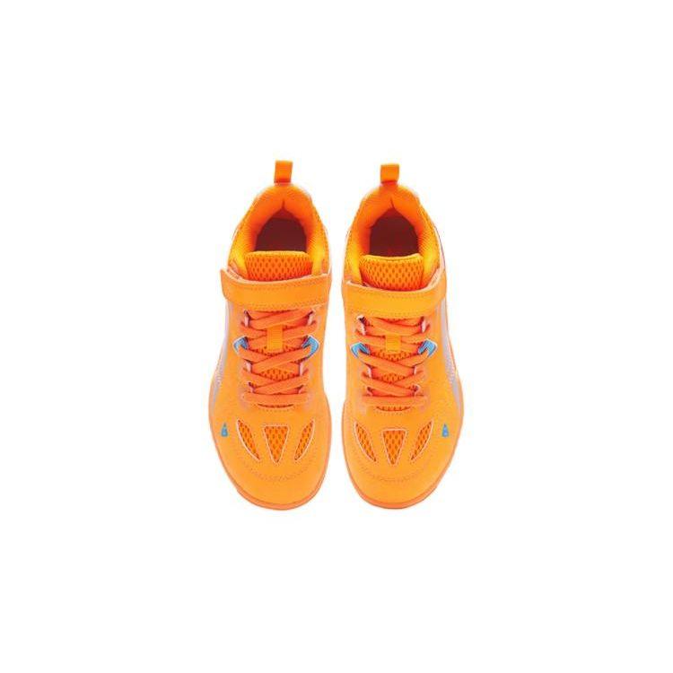 Li-Ning Non-Slip Wear-Resistant Low-Top Kids Running Shoes Kids Sneakers Orange APTT014-3