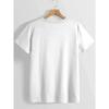 Women's Printed Crew Neck T Shirt Casual Short Sleeve Top All Season Wear