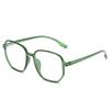 Transparent Computer Glasses Frame Women Men Anti Blue Light polygon Eyewear Blocking Glasses Optical Spectacle Eyeglass