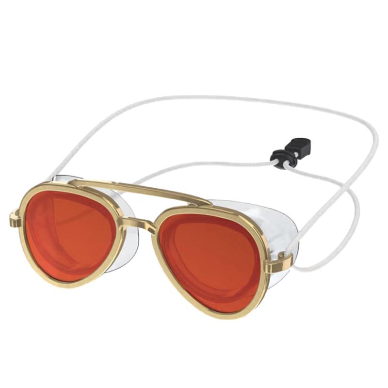 

New Retro Swimming Goggles Adjustable Swim Glasses Uv Protection Wide View Big Frame Swim Diving Glasses Mountaineering Glasses червоний