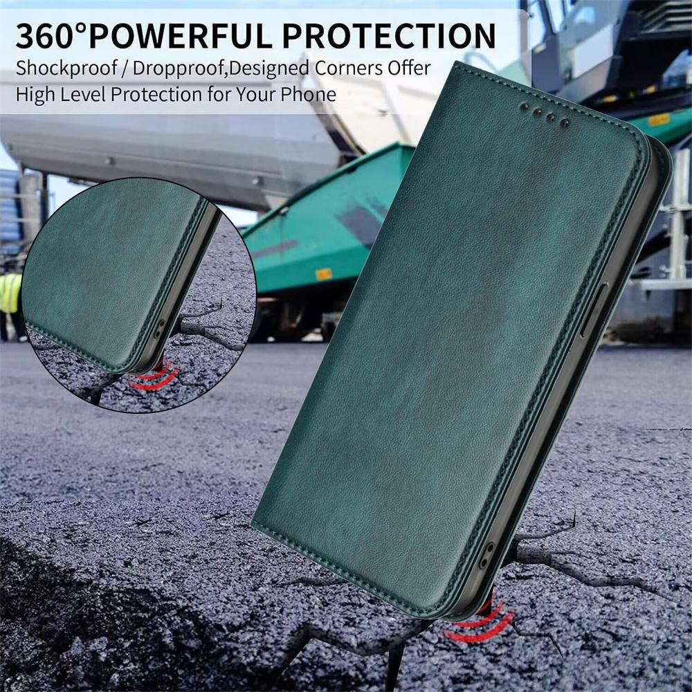 Wallet Flip Leather Case For Xiaomi 17 Pro Max 17 15 15T 14 Pro 13 14 17 Ultra 17 15T 15 14T 14 13Lite Magnetic Phone Back Cover