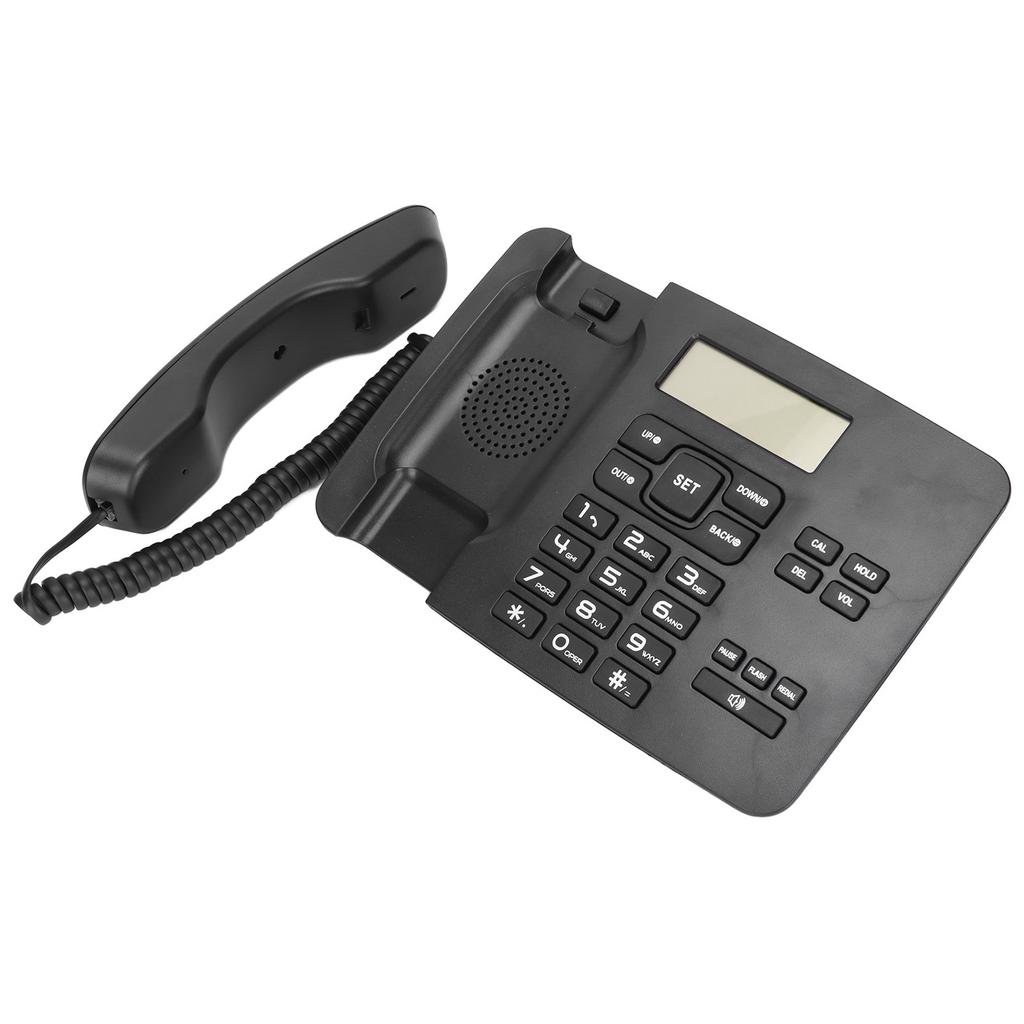 KXT7001CID Desktop Corded Telephone Caller ID Semi Hands Free Pre Dial Function Office Telephone for Home Hotel