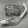 Swimming Training Snorkel Kit Adults Youth Scuba Diving Mask Snorkel Set Tempered Glass Professional Panoramic Snorkeling Gear 006+1988