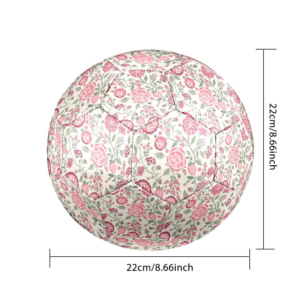 1pc Floral Garden Size 5 Soccer Ball Professional Match Training Football Indoor &Outdoor Sports Ball Lightweight Durable C6590