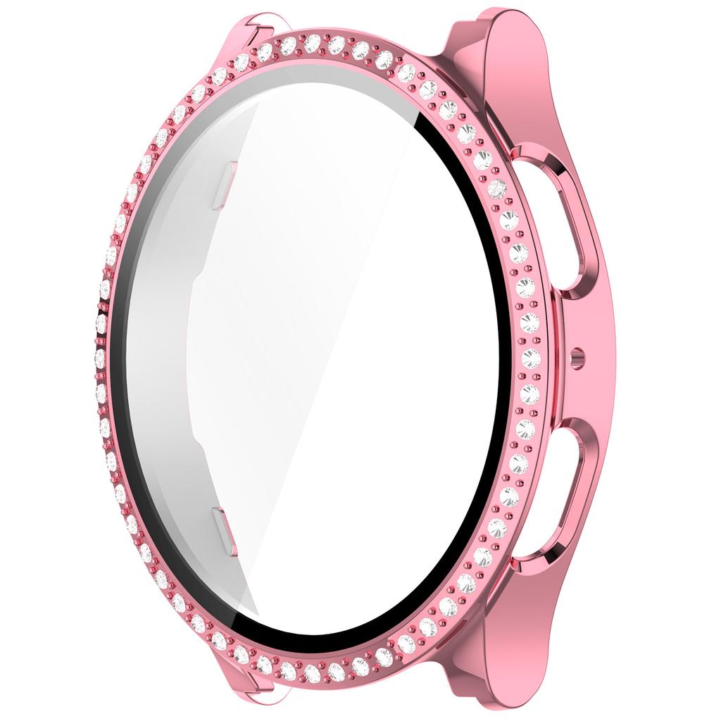 Shining Diamond Full Protective Glass Case For Samsung Galaxy Watch 7 40mm 44mm Screen Protector Case Hard Cover & Glass Film