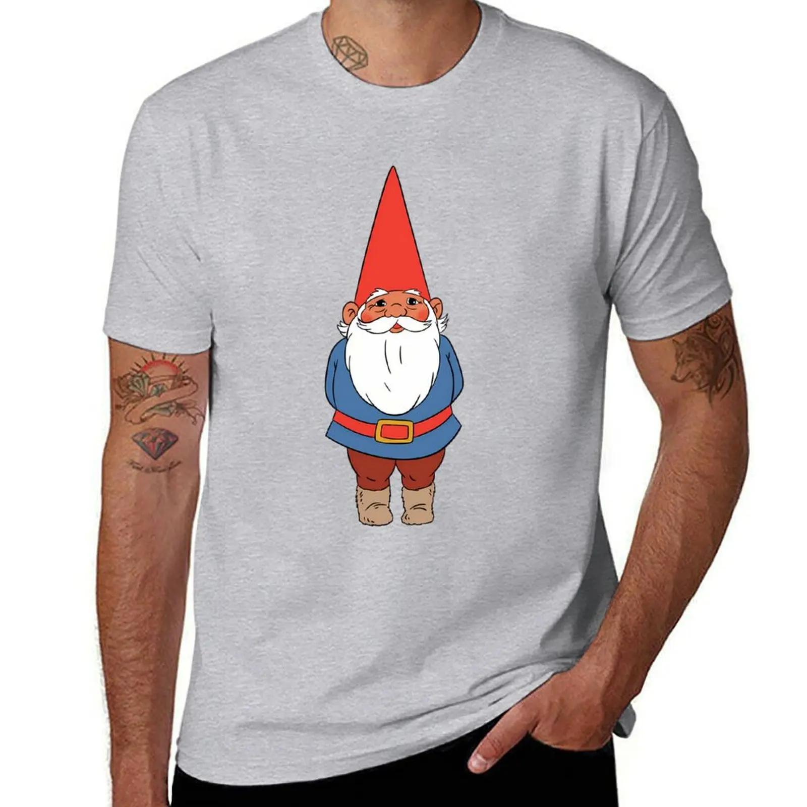 XIXI Fashion David de Kabouter T-shirt vintage grafisch t-shirt plus size kleding oversized t-shirt vintage workout shirts voor mannen 2XL