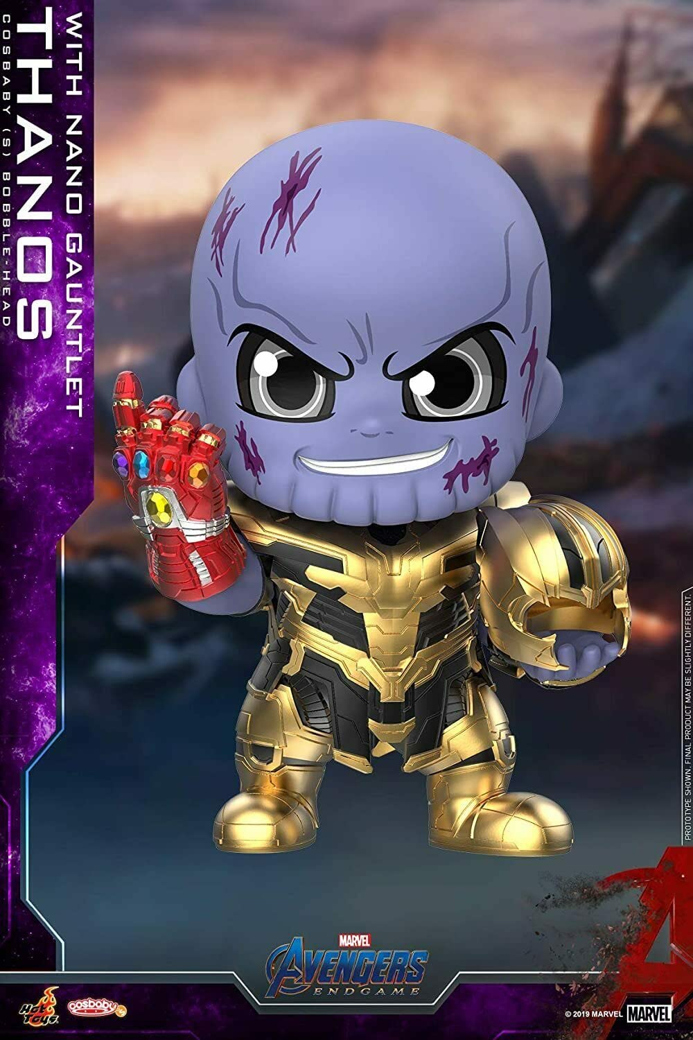 

[Cosbaby] Avengers: Endgame [Size S] Thanos (with Nano Gauntlet)