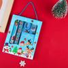 Leave No Mark Christmas Stationery Set Less Rubber Debris Eraser Ruler  Gifts For Kids