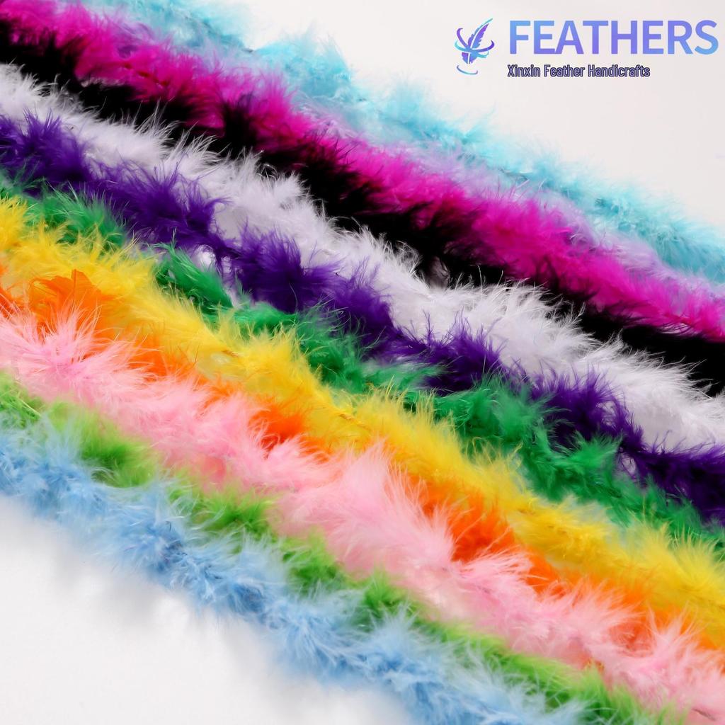 Turkey Feather Flat Trim for Hats, Skirts, and Bouquets
