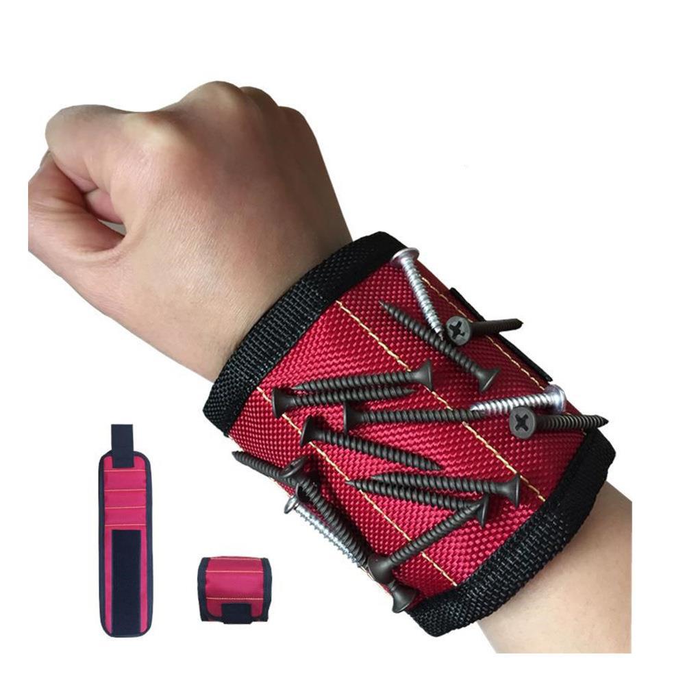 Holds Screws, Nails, Drill Bits Tool] Perfect Christmas Stocking Stuffer, Magnetic Wristband Tool Belt .