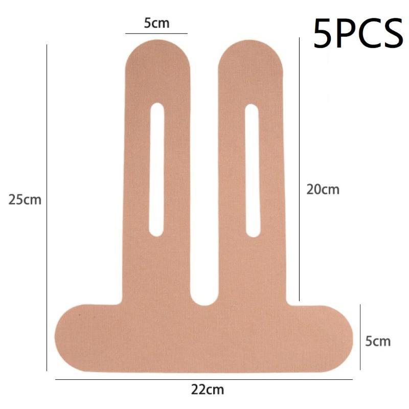 1/5Pcs Pre-Cut Kinesiology Tape For Knees Waterproof Elastic Breathable Athletic Tape Sports Bandage