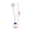 1/3Pcs Suction Cup Bell Elastic Ball Cat Toys Colorful Plastic Sounding Bell 38mm Interactive Self-Entertainment Funny Cat Ball