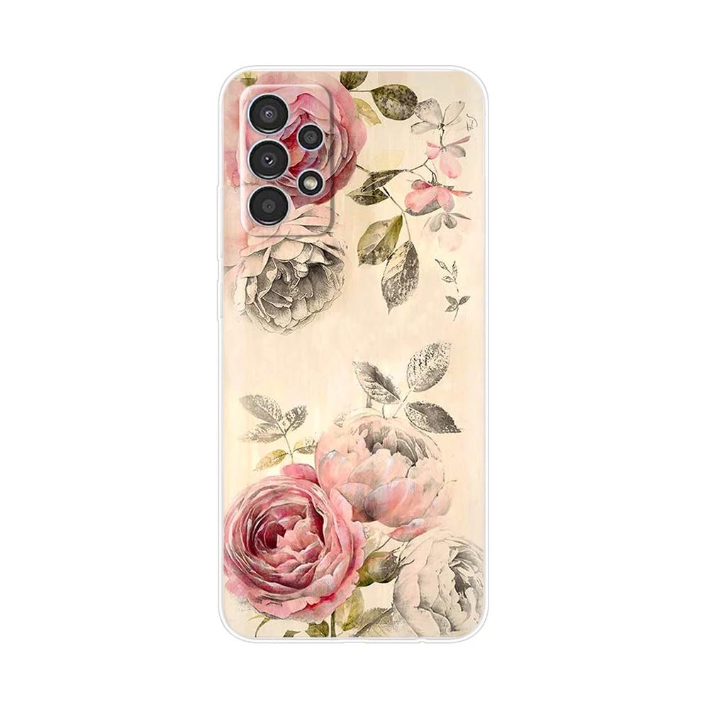 For Samsung A73 5G Case Cute Cartoon Phone Case for Samsung Galaxy A53 5G Transparent Soft Silicon Back Cover For Samsung A33 5G