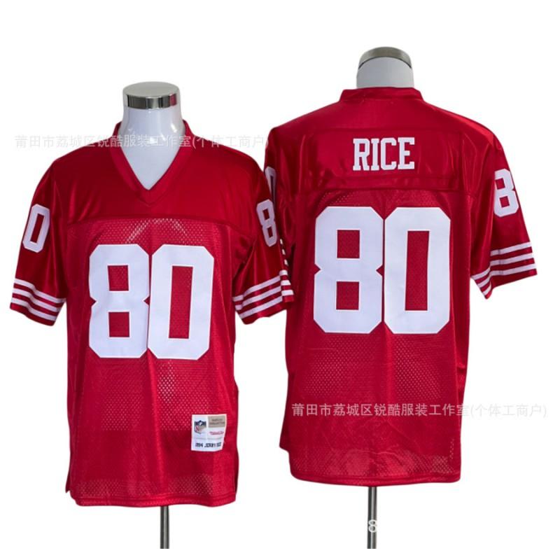 Retro NFL San Francisco 49ers Football Jersey T-Shirt Men Women Sportswear Team Fan Apparel