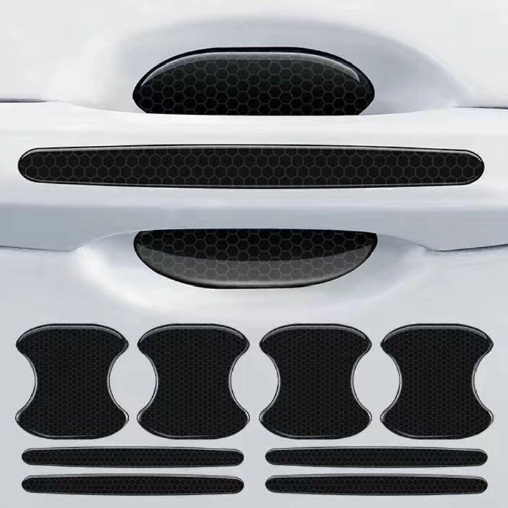 Reflective Door Handle Protective Strip Anti Scratch Anti Scratch Accessories  Door Bowl