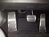 Mazda DM Series Aluminum Pedal Foot All No Drilling Set CX-30 Pads, Grades, Silver, Required, 3-Piece (CX-30 Log)