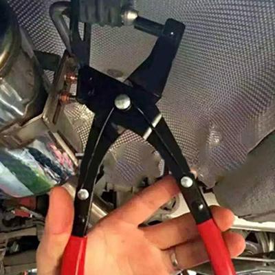 Universal Car Exhaust Hanger Removal Plier Car Exhaust Rubber Pad Plier Puller Tool Exhaust Pipe Rubber Gasket Removal Pliers