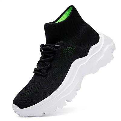 High Tops Size 46 Men's Spring Boots Sports Shoes For Running High Mens Shoes Sneakers Low Prices New Season Cool Outings
