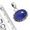 925 Sterling Silver Pendant Women Gemstone Handmade Jewelry Easter Gift Blue Green Purple Copper Turquoise Pearl Lapis Mother Of Pearl Fashion