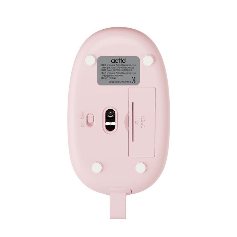 Actto Retro Bluetooth Typewriter-Style Keyboard & Mouse Combo for Business Office (104-Key)