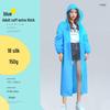 Reusable Full-Length Women's Raincoat for Outdoor Use