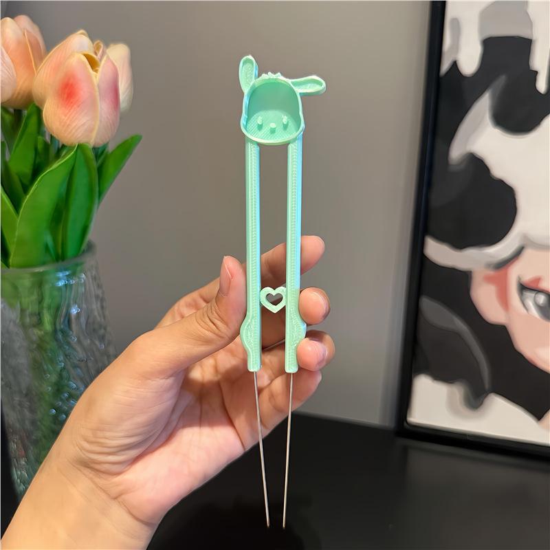 Professional Pastry Tool Set: Bead Tweezers, Puzzle Spatula, Needle Pen, and Bead Roller