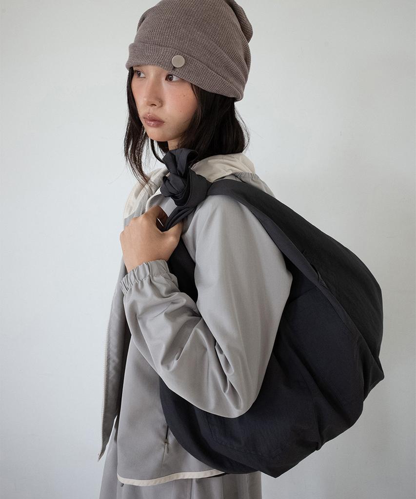 Onska Reversible Pocket Bag (Black & Charcoal)
