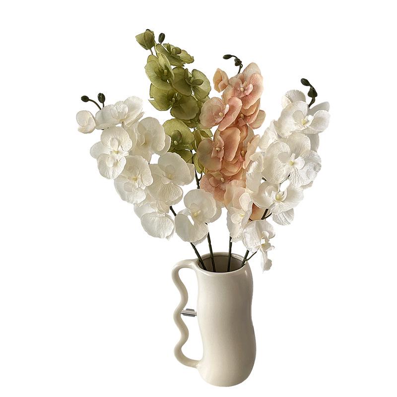 Autumn Phalaenopsis Faux Flowers for Weddings & Home Decor