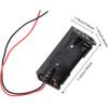 10Pcs 2x 1.5V AAA Battery,Holder 2x AAA Battery Case Battery Box  Remote Control